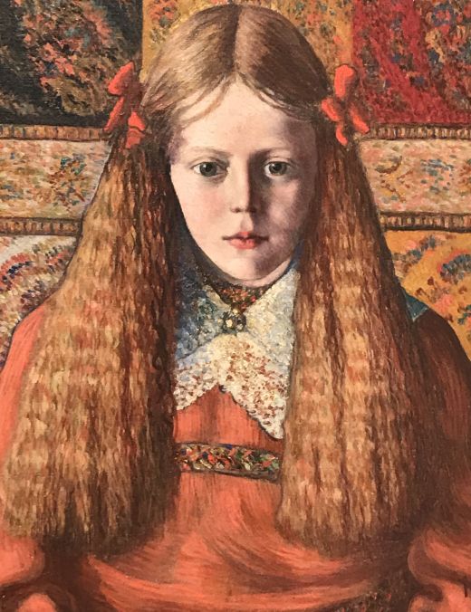 Portrait of a Norwegian girl.1909