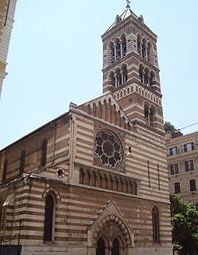 Die Kirche Sankt Paul in den Mauern in Rom