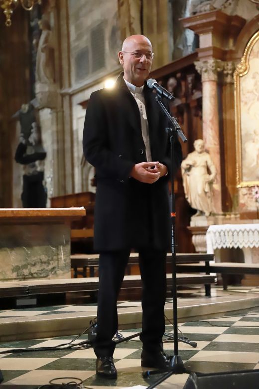 Dompfarrer Toni Faber Live bei der Langen Nacht der Kirchen in Wien