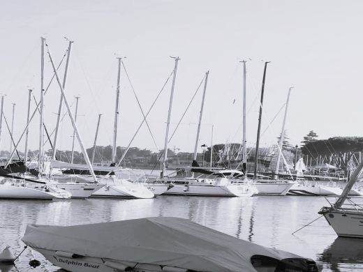 Yachthafen in Desenzano del Garda am Gardasee