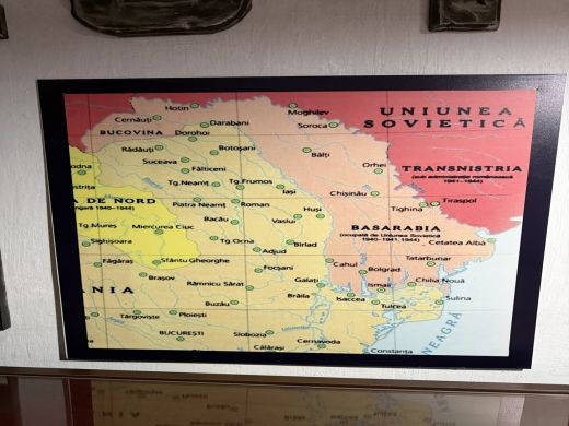 Harta Romaniei intre Anii 1940-1944